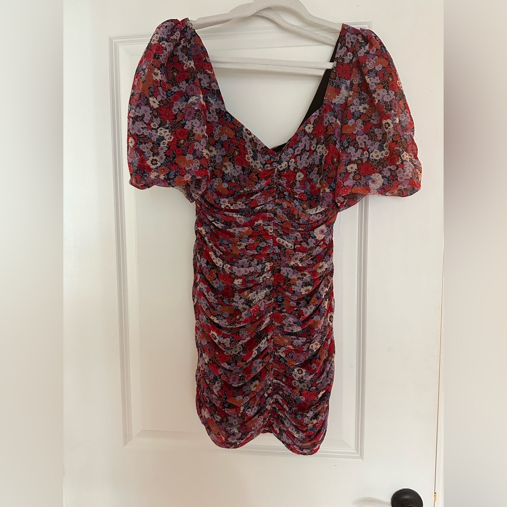 Zara floral dress